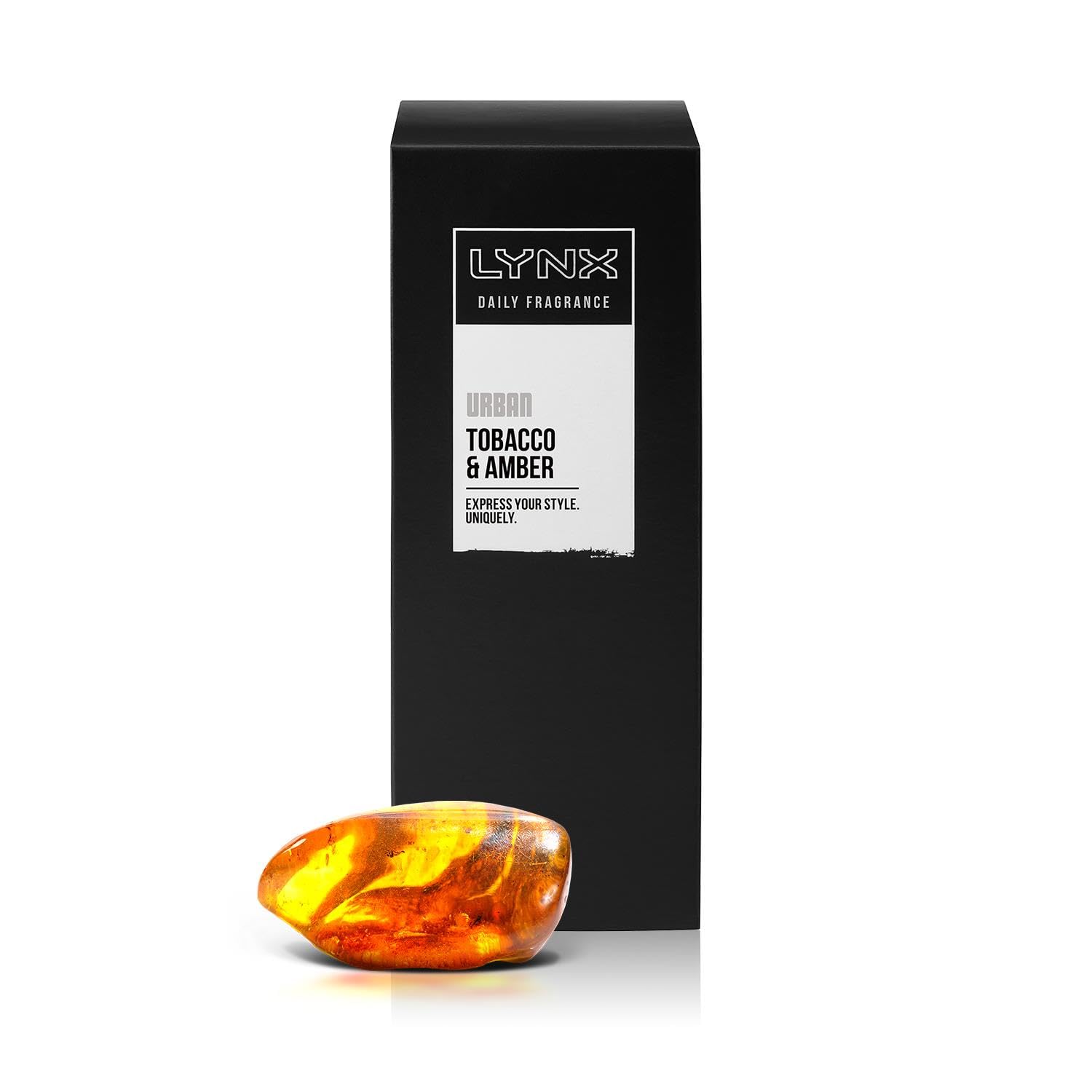 Lynx Urban Daily Fragrance Tobacco and Amber, pack of 6 X 100ml